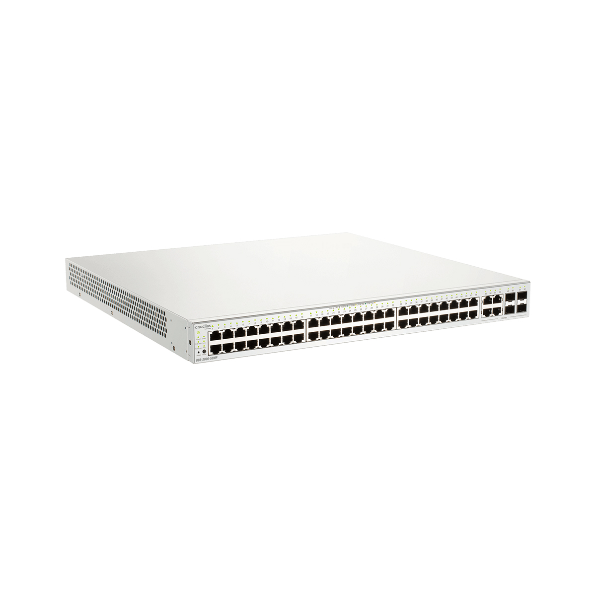 سوئیچ شبکه مدیریتی 52 پورت با 48 پورت PoE دی لینک مدل DBS-2000-52MP-3